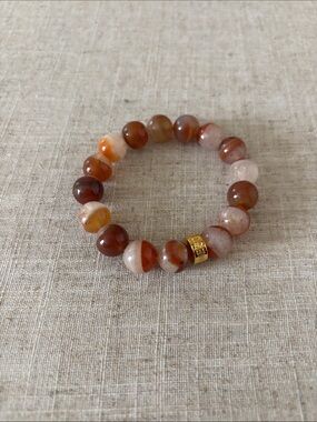 Nest Jewelry Druzy Agate Stretch Bracelet